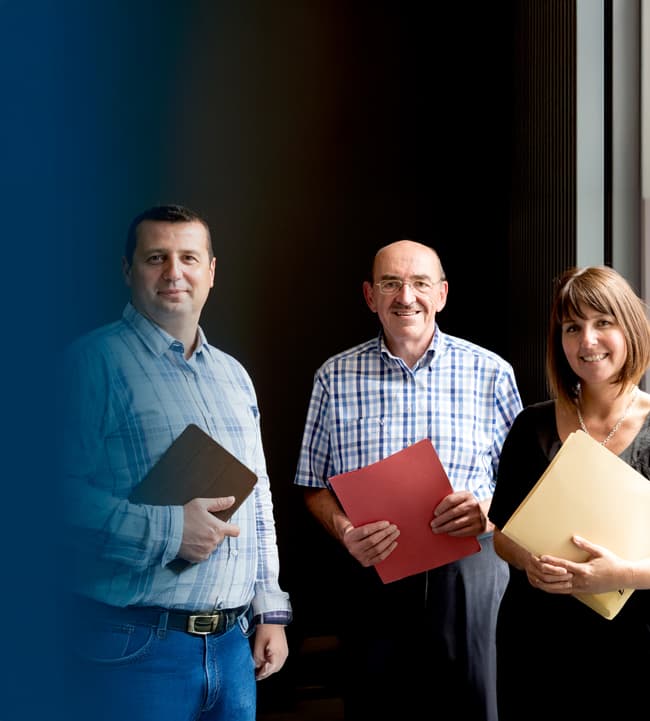 L'équipe de Michaux Assurances à Chimay